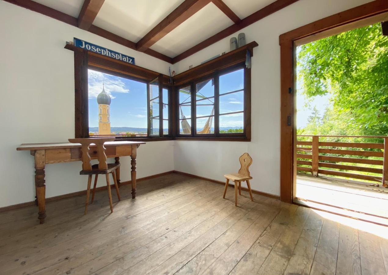 Stilvolles Apartment Mit Bergblick-Huette Und Garten Wolfratshausen Exterior foto